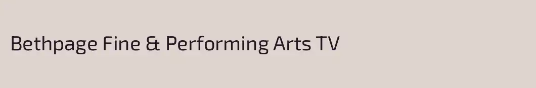 Bethpage Fine & Performing Arts TV